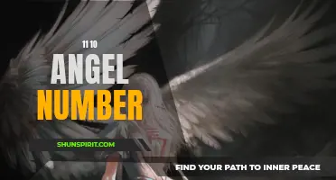Uncovering the Meaning Behind the 11 10 Angel Number