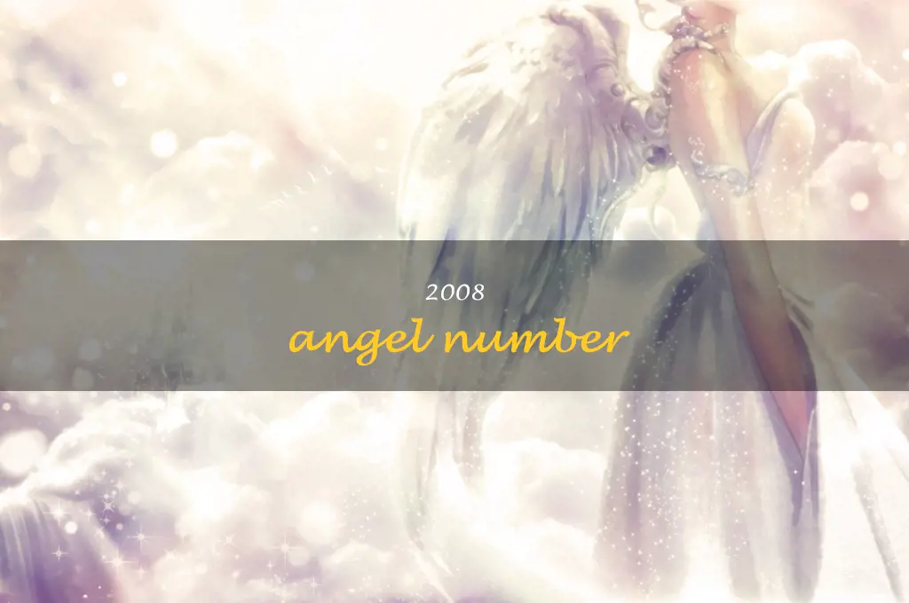 2008 angel number