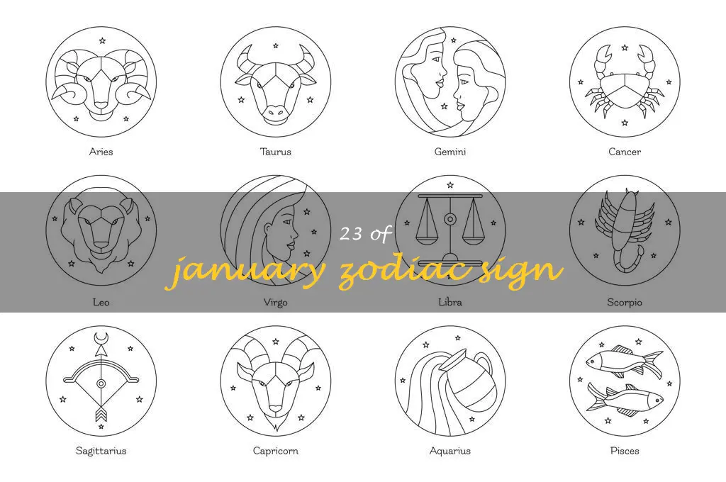 23 of january zodiac sign