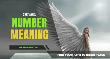 Uncovering the Meaning of 3377 Angel Number