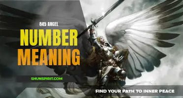 Unlock the Hidden Meaning Behind the 845 Angel Number