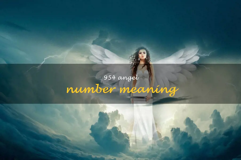 954 angel number meaning