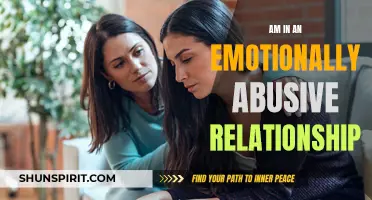 Recognizing the Signs: I Am in an Emotionally Abusive Relationship