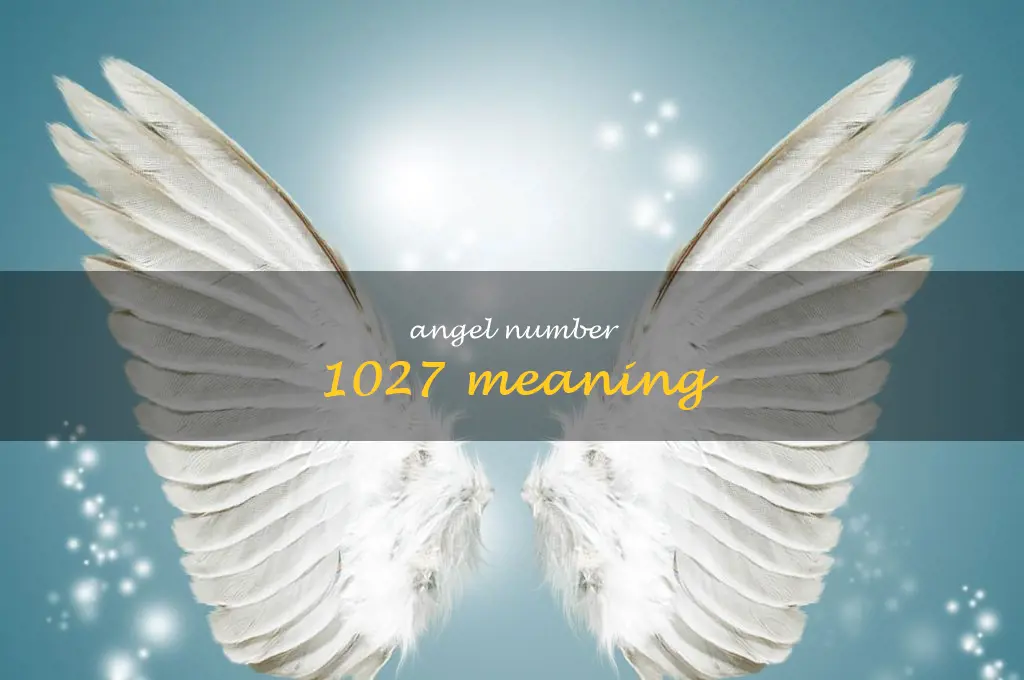 angel number 1027 meaning