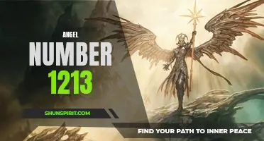 Discover the Meaning Behind Angel Number 1213