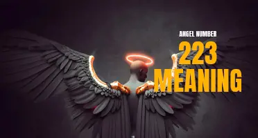 Uncovering the Hidden Meaning Behind Angel Number 223