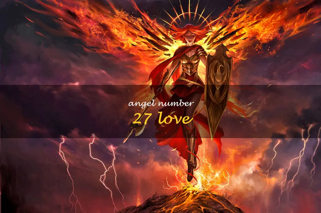 angel number 27 love