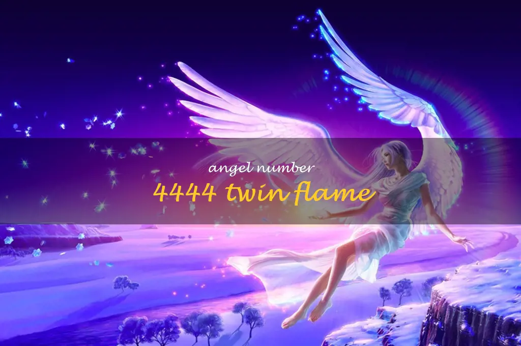 angel number 4444 twin flame