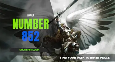 Discover the Meaning of Angel Number 852 and the Blessings it Brings!