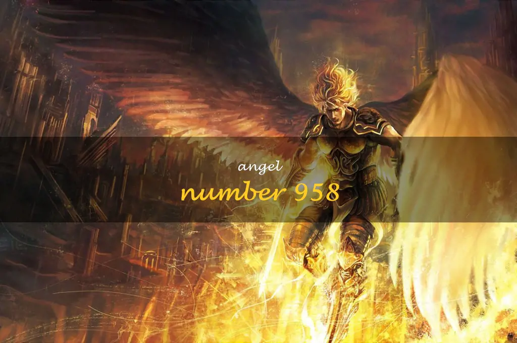 angel number 958