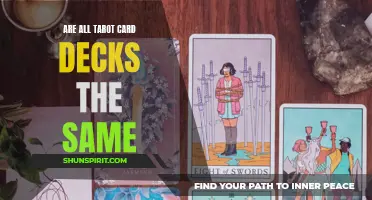 Are All Tarot Card Decks the Same? Exploring the Variations and Differences