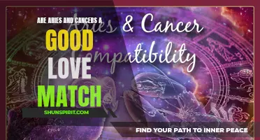 Aries and Cancers: Exploring the Compatibility of Fire and Water Signs in Love