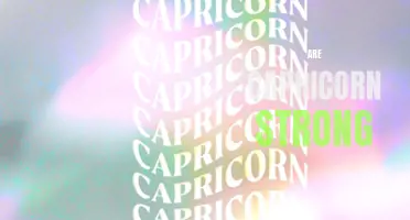 Unleashing the Inner Strength of Capricorns: Find Out How Resilient They Really Are