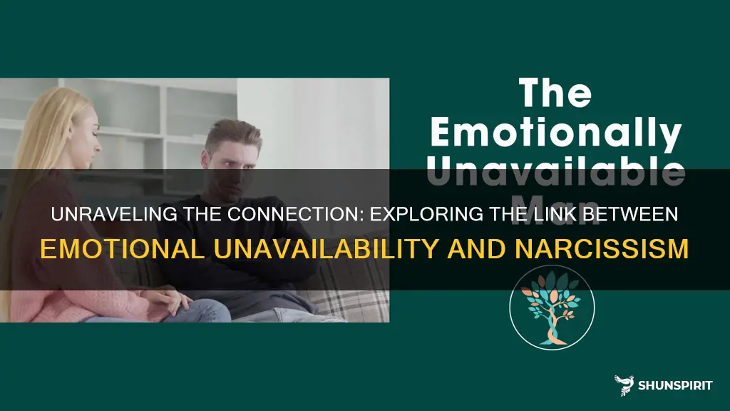 are emotionally unavailable people also narcissistic