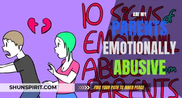 Recognizing the Signs: Are My Parents Engaging in Emotional Abuse?