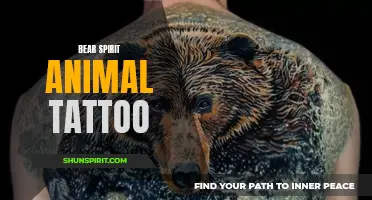 Embodying Strength and Wisdom: The Bear Spirit Animal Tattoo
