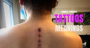 The Hidden Meanings Behind Chinese Symbols Tattoos: Unveiling Cultural Significance and Symbolism