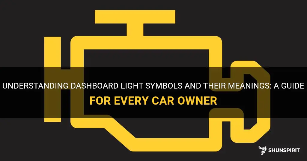 dashboard light symbols and meanings