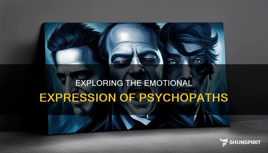 do psychopaths show emotion
