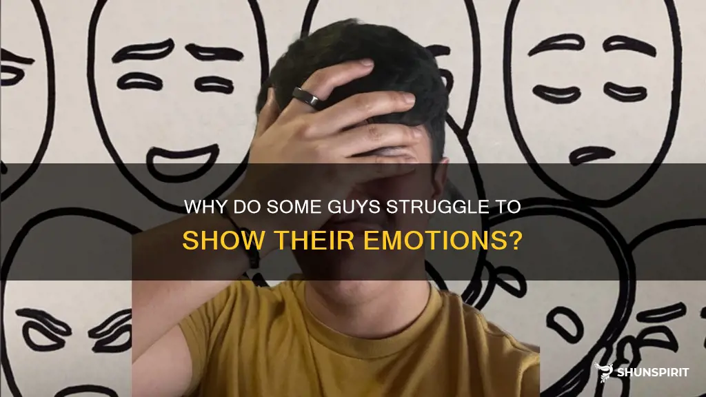 do some guys really not show emotions