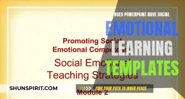 Exploring the Potential of PowerPoint: Are There Social Emotional Learning Templates Available?