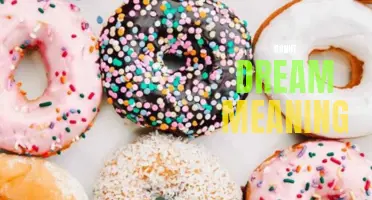 The symbolism of donuts in dreams decoded: What do they mean?