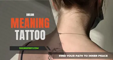 The significance of dream symbols: tattoo interpretation