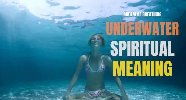 The spiritual significance of dreaming about breathing underwater