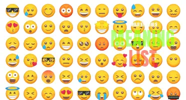 A Comprehensive List of Emoji Symbols and Their Meanings