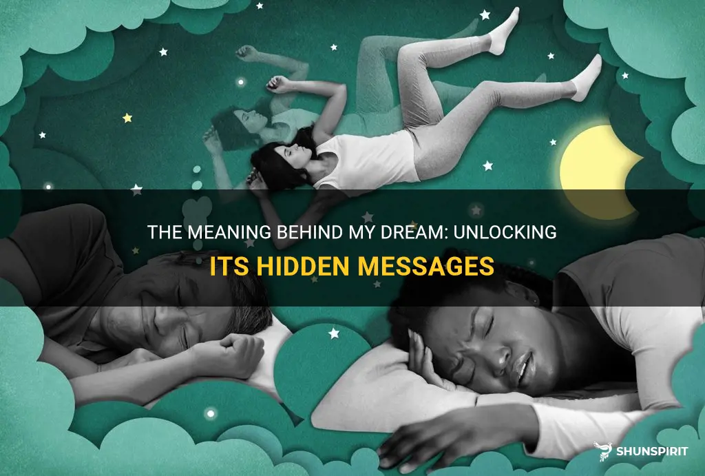 find out what my dream means