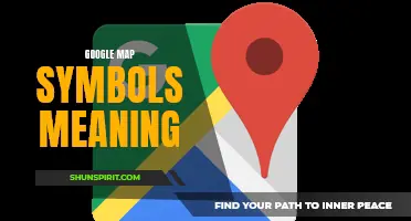Understanding the Meaning of Google Map Symbols