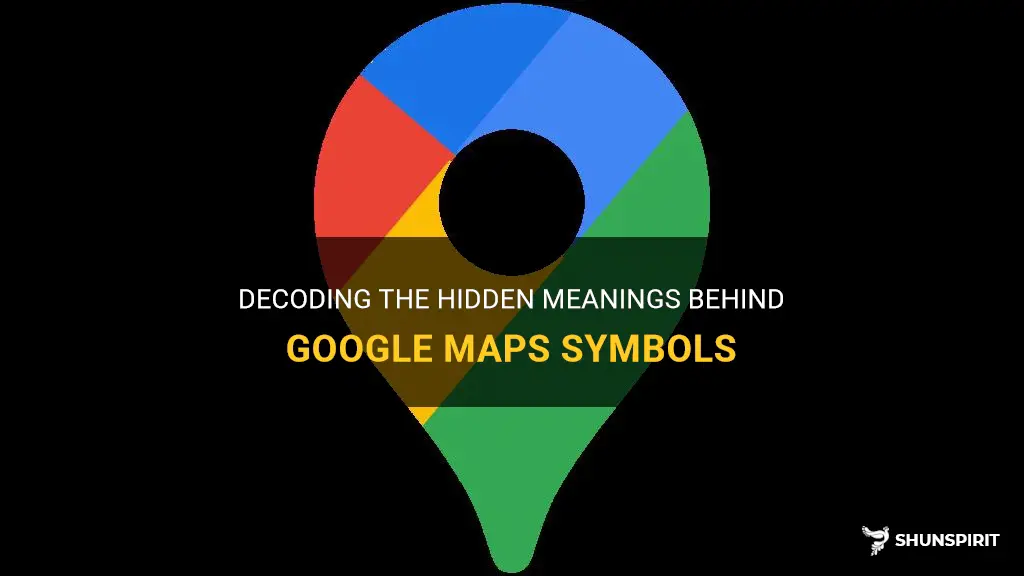 Decoding The Hidden Meanings Behind Google Maps Symbols ShunSpirit