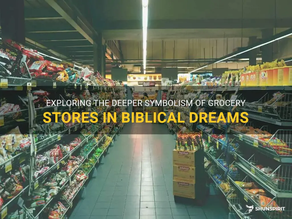 Grocery Store Dream Meaning Top 11 Dreams About Supermarket Dream