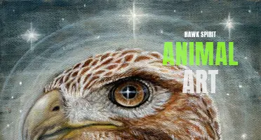 Majestic hawk art: Capturing the essence of spirit