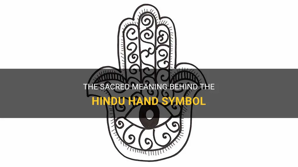 hindu hand symbol meaning