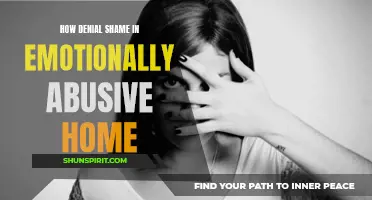 The Impact of Denial and Shame in an Emotionally Abusive Home: Breaking the Cycle