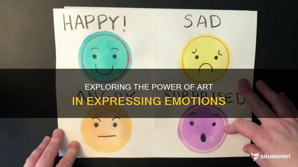 how do art show emotion