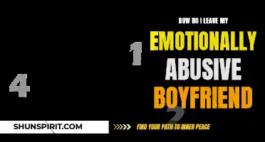 Recognizing the Signs and Finding the Courage: How to Leave an Emotionally Abusive Boyfriend