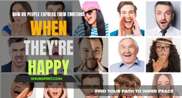 Ways in Which People Express Their Happiness and Emotions