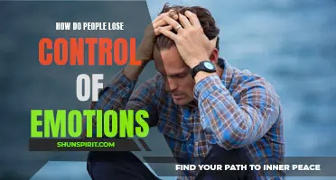 The Anatomy of Emotional Turmoil: Understanding How People Lose Control of Their Emotions