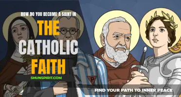 The Path to Sainthood in the Catholic Faith: A Journey of Holiness and Devotion