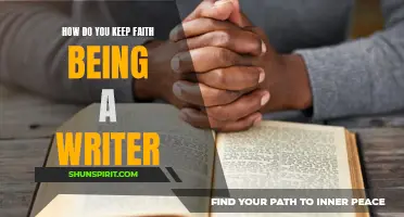 Unveiling The Key to Keeping Faith as a Writer