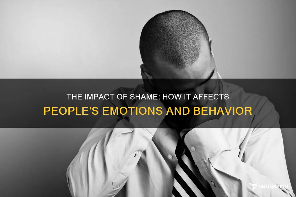 how does the emotion of shame impact people