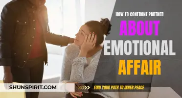 Confronting Your Partner About Their Emotional Affair: A Guide to Open Communication