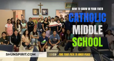 Cultivating a Strong Catholic Faith during Middle School Years