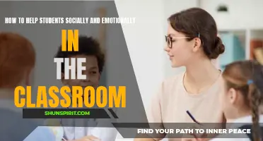 Creating a Supportive Environment: How to Help Students Socially and Emotionally in the Classroom