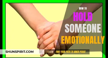Nurturing Bonds: How to Emotionally Support and Hold onto Someone