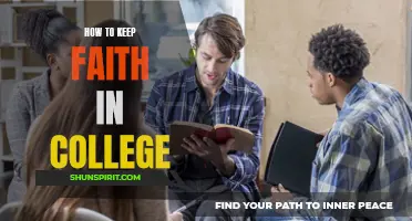 Finding Strength: How to Maintain Faith in College