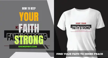 Nurturing Your Faith: Strategies for Keeping Your Beliefs Strong