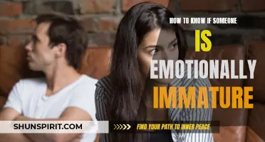 Signs That Indicate Someone Is Emotionally Immature